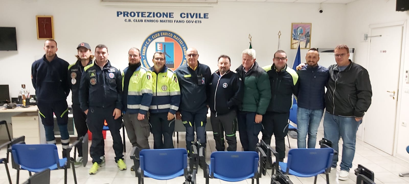 Foto di gruppo del Team specializzato TLC