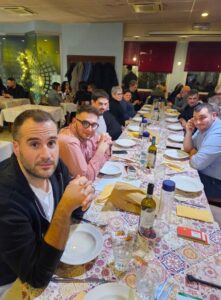 I nostri volontari alla cena di fine anno