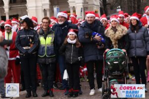 Il nostro Presidente con l'Assessore allo Sport alla Corsa dei Babbi Natale